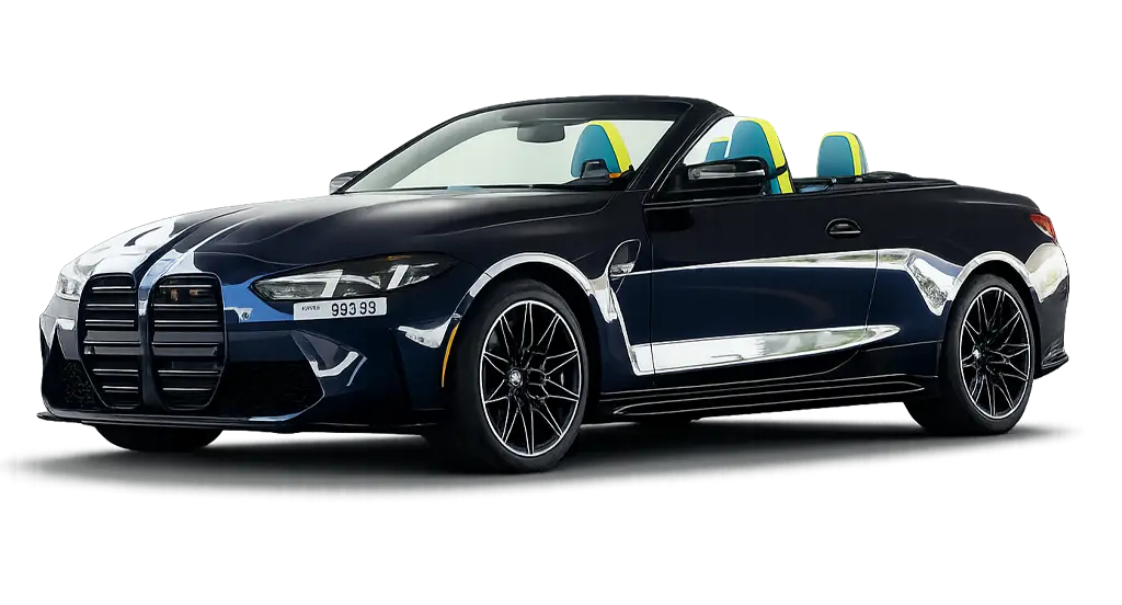 BMW M4 Convertible Blue